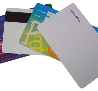 cartes à pistes magnétique avec logo dijon