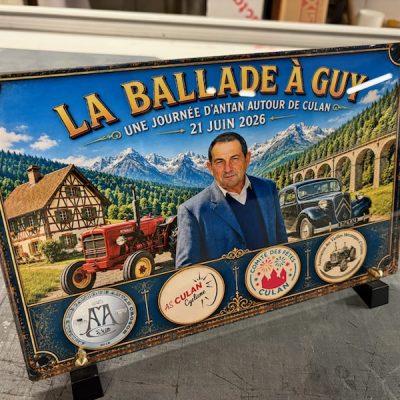 plaque funéraire personnalisée avec votre visuel