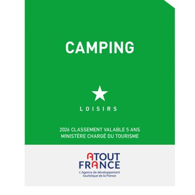 plaque, camping, loisirs, 2026, 1 étoile