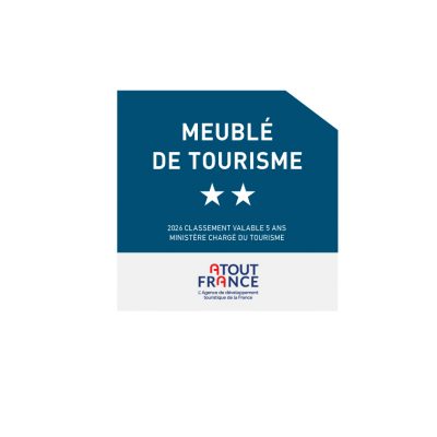 plaque meublé de tourisme 2 étoiles