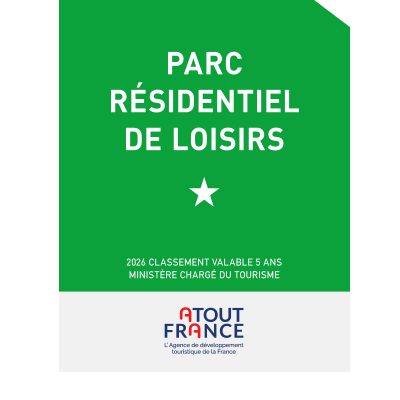panonceau parc résidentiel de loisirs 1 étoile