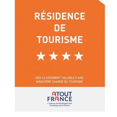 panneau residence tourisme 4 étoiles