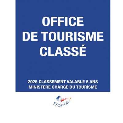 Plaque de classement Office de tourisme classé