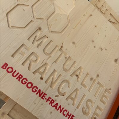 Bois pour lichen stabilisé
